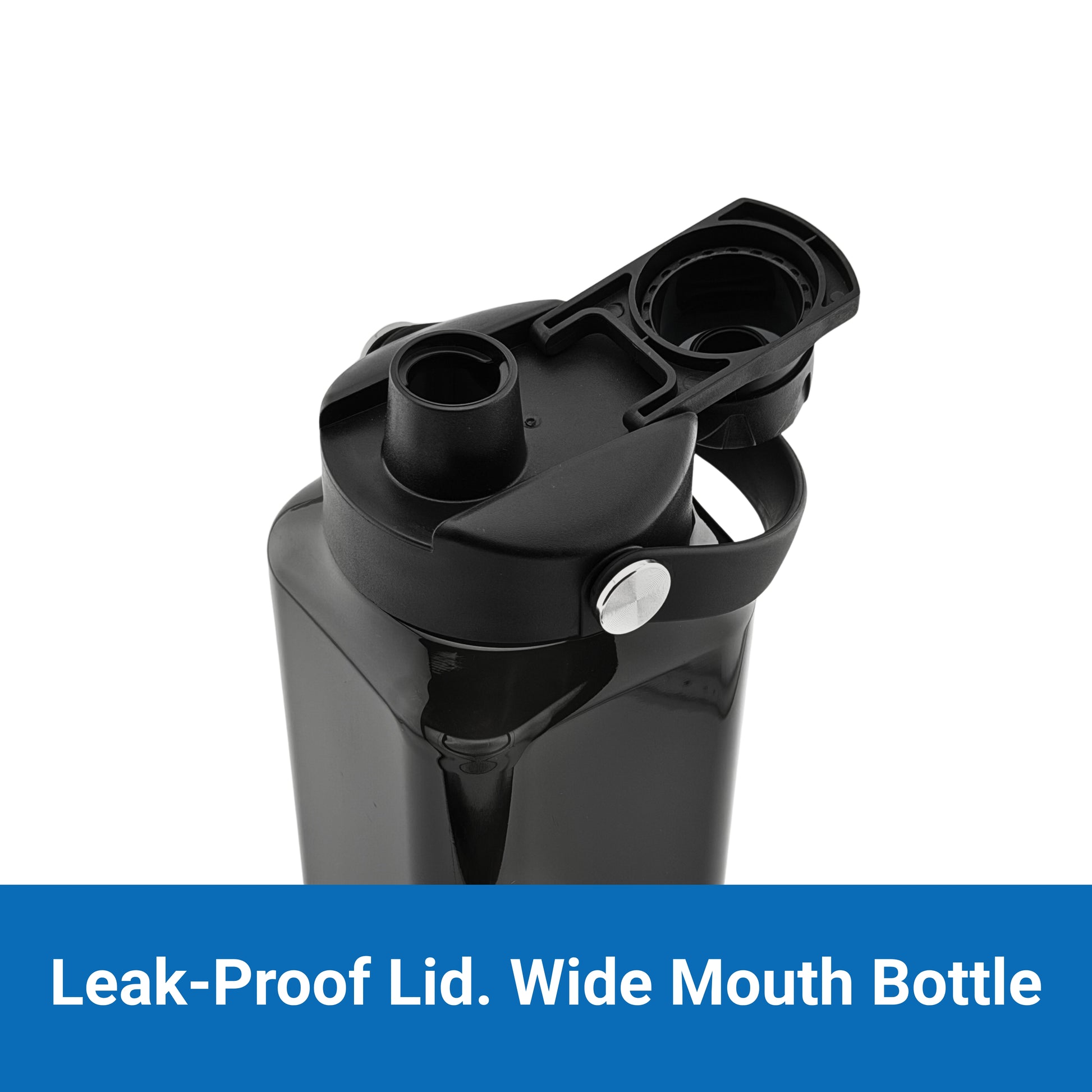 Leak Proof Lid - Transparent Black