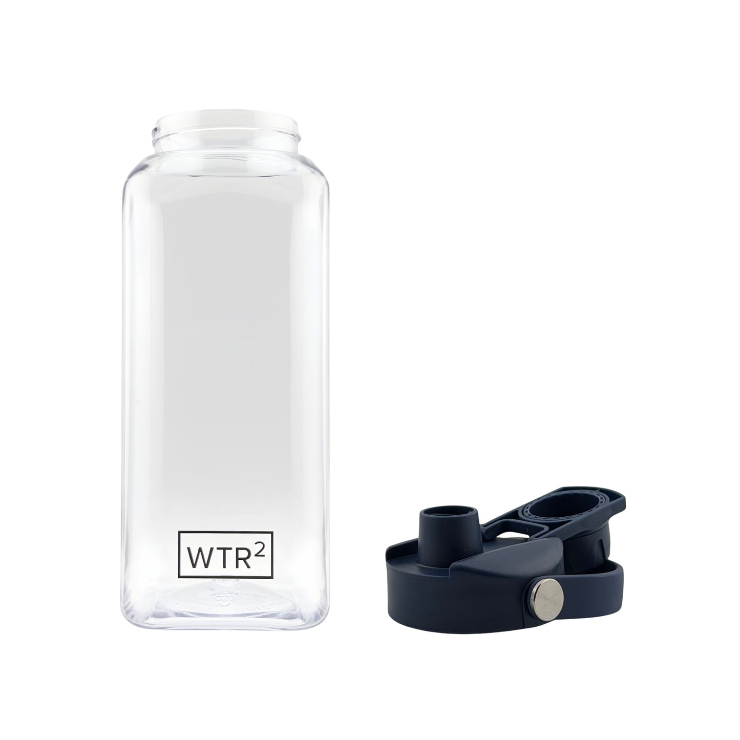 Open Lid with Bottle - Clear